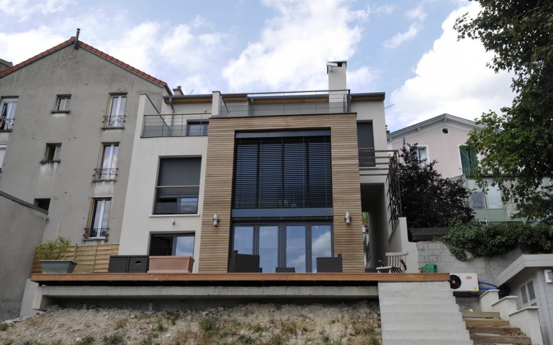 Construction d’une maison neuve d’habitation